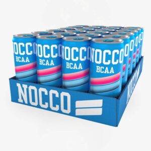 NOCCO Blue Raspberry – Pedana 50 confezioni da 24 lattine