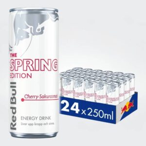 Red Bull Spring Cherry Sakura – Pedana 50 confezioni da 24 lattine