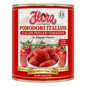 Flora Pomodori pelati in passata – Pedana da 50 pezzi