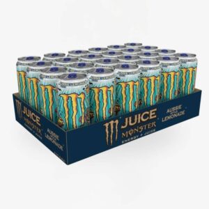 Monster Aussie Lemonade Juiced – Pedana 50 confezioni da 24 lattine