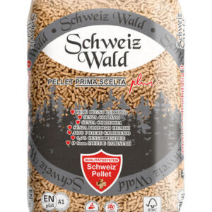 Confezione pellet Pellet Schweiz Wald – 1 bancale da 70 sacchi da 15 kg